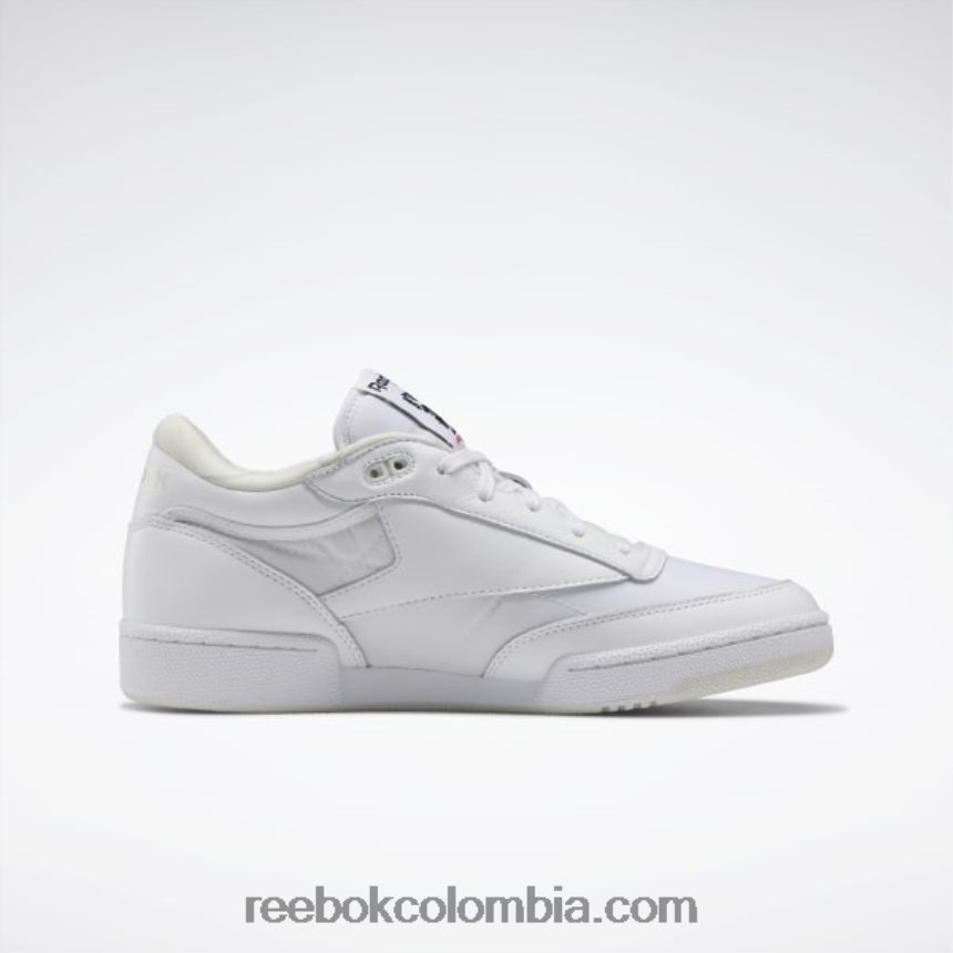 ftwr blanco/niebla matutina zapatillas club c 85 mid ii Reebok D260LP329