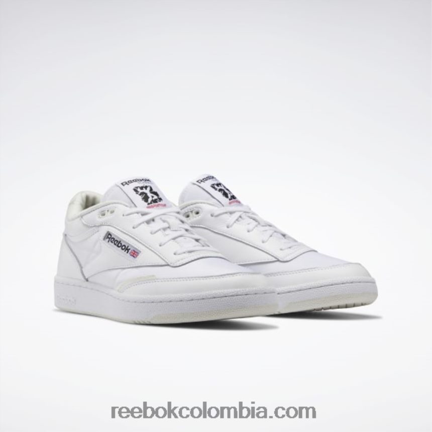ftwr blanco/niebla matutina zapatillas club c 85 mid ii Reebok D260LP329