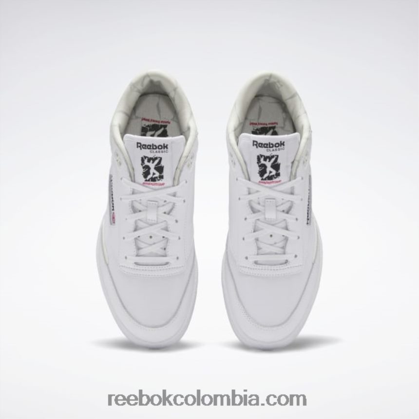 ftwr blanco/niebla matutina zapatillas club c 85 mid ii Reebok D260LP329