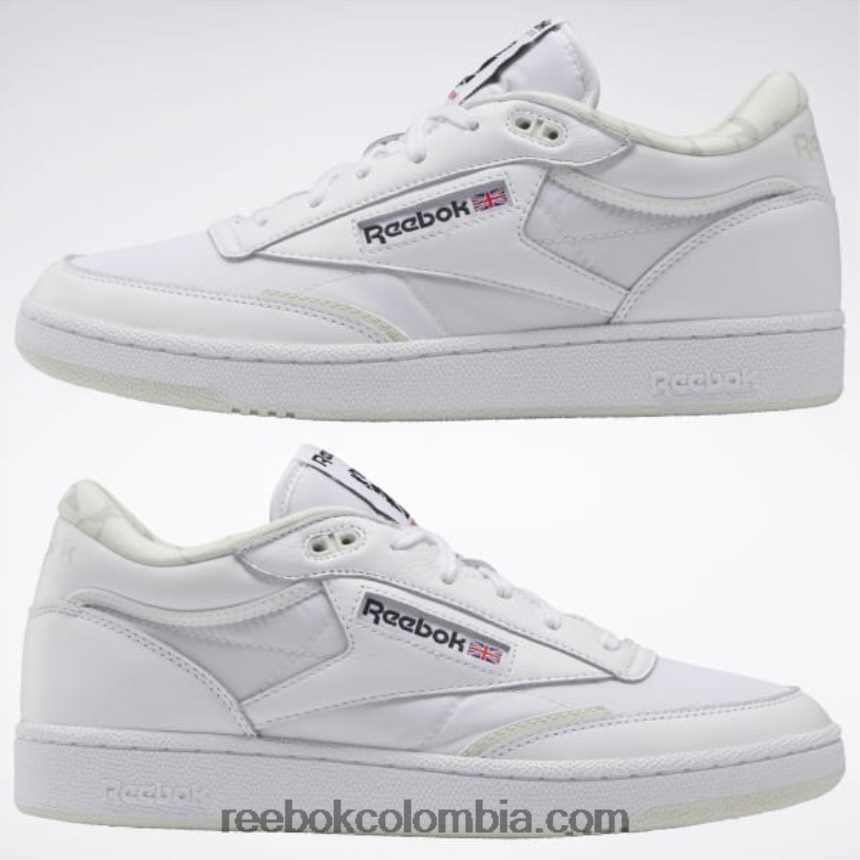 ftwr blanco/niebla matutina zapatillas club c 85 mid ii Reebok D260LP329