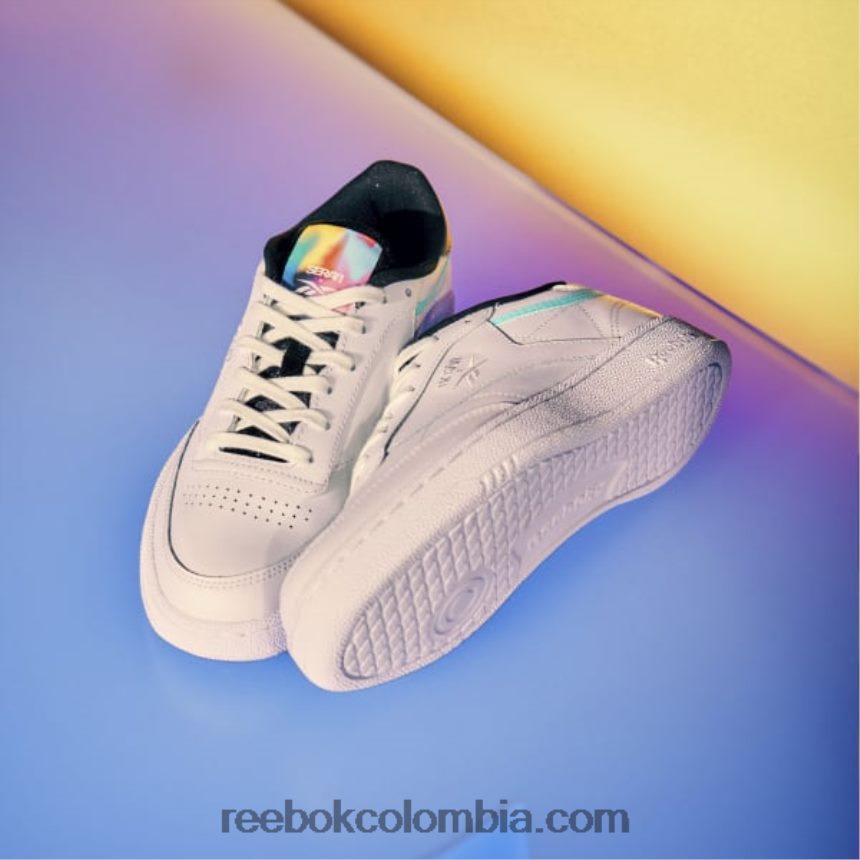 ftwr blanco/preludio morado/núcleo negro zapatos nao serati club c Reebok D260LP967