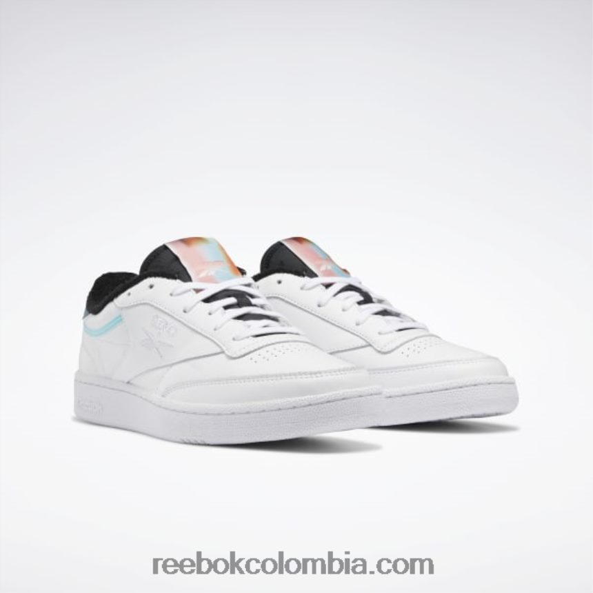 ftwr blanco/preludio morado/núcleo negro zapatos nao serati club c Reebok D260LP967