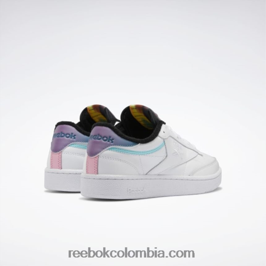 ftwr blanco/preludio morado/núcleo negro zapatos nao serati club c Reebok D260LP967