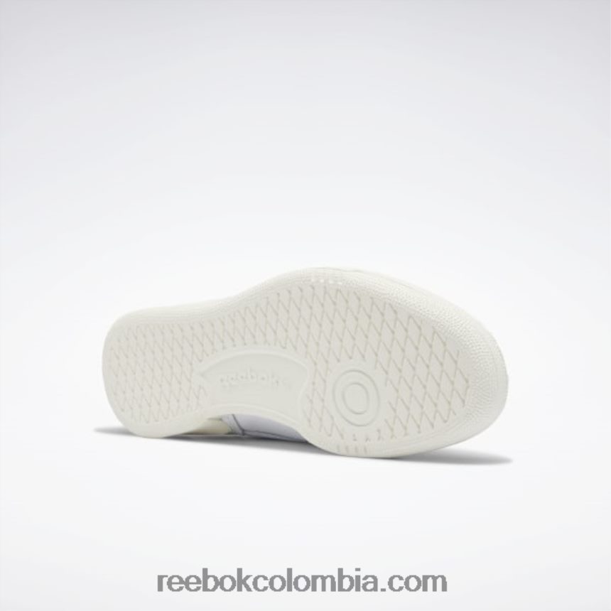 ftwr blanco/tiza/púrpura negrita zapatos vintage club c mid ii Reebok D260LP546