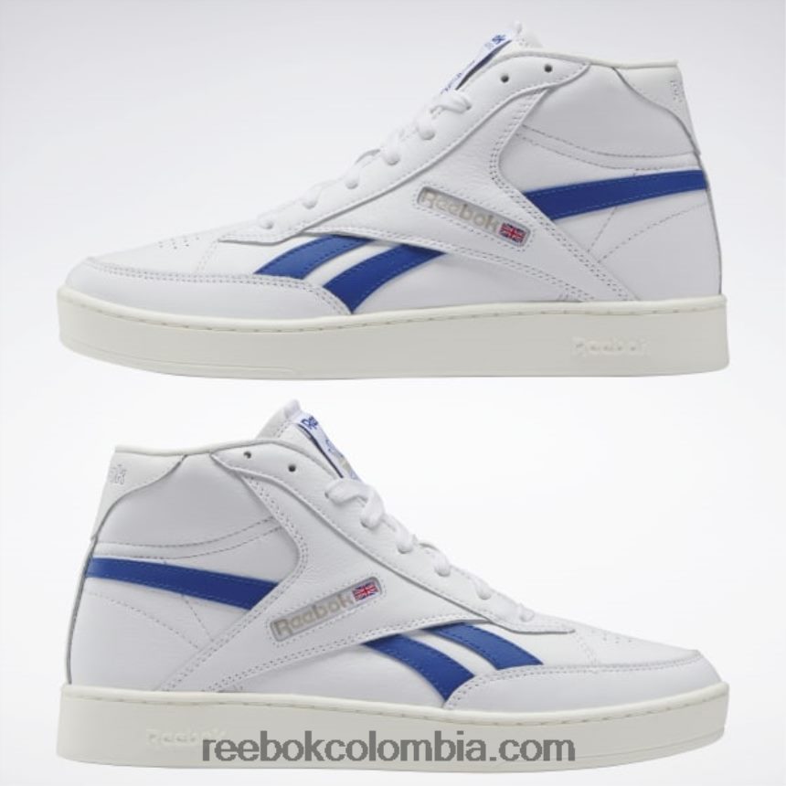 ftwr blanco/tiza/vector azul zapatos club c 85 form hola Reebok D260LP378