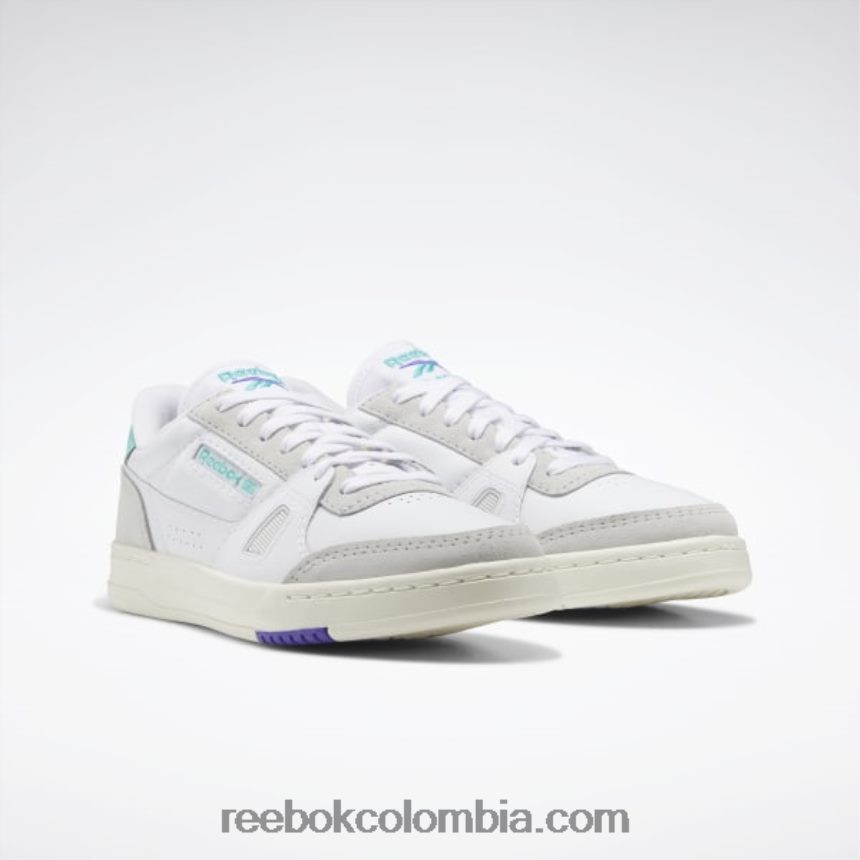 ftwr blanco/tiza/verde azulado clásico son zapatos de salón Reebok D260LP807