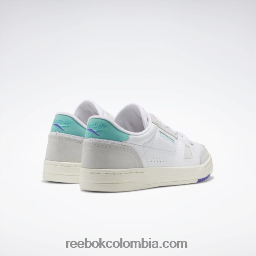 ftwr blanco/tiza/verde azulado clásico son zapatos de salón Reebok D260LP807