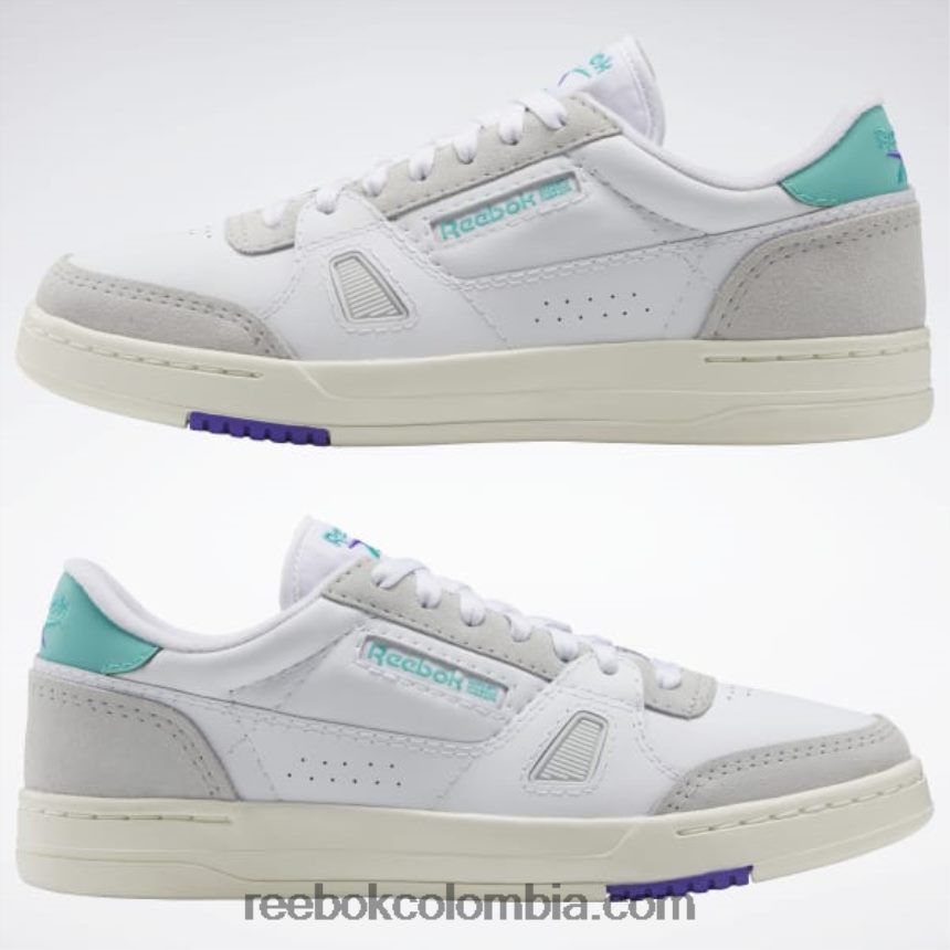 ftwr blanco/tiza/verde azulado clásico son zapatos de salón Reebok D260LP807