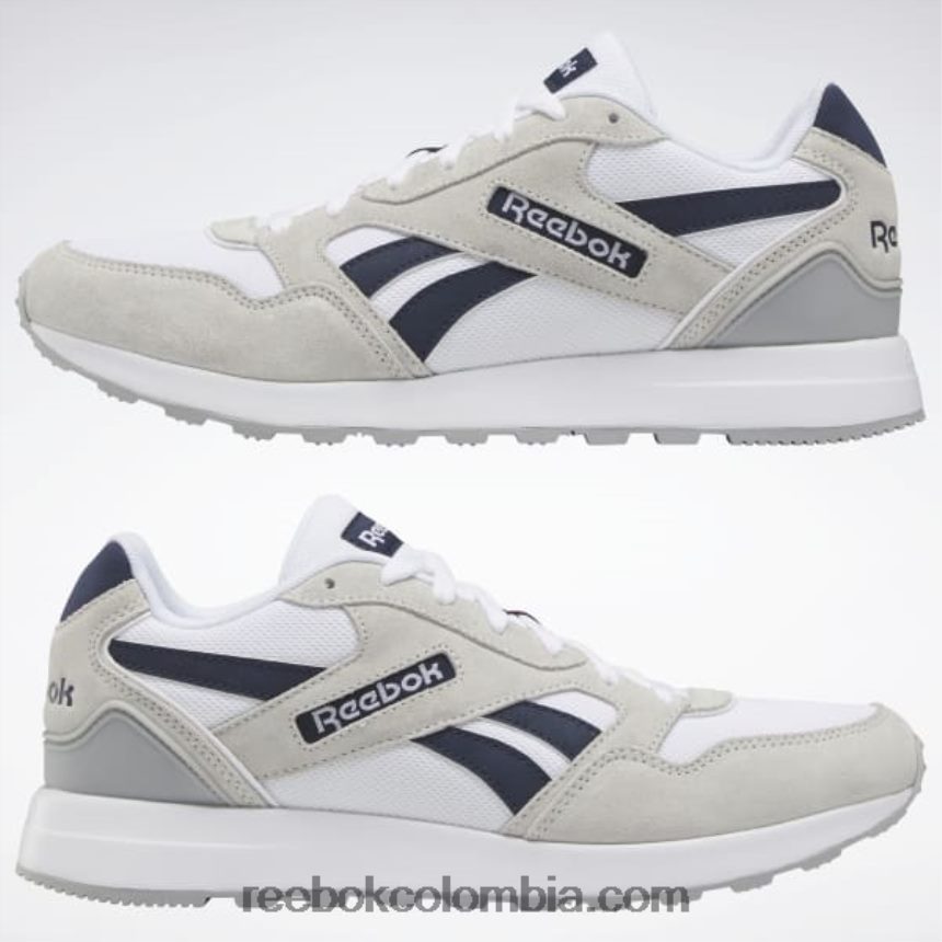 ftwr blanco/vector azul marino/flash rojo zapatos gl 1000 Reebok D260LP240