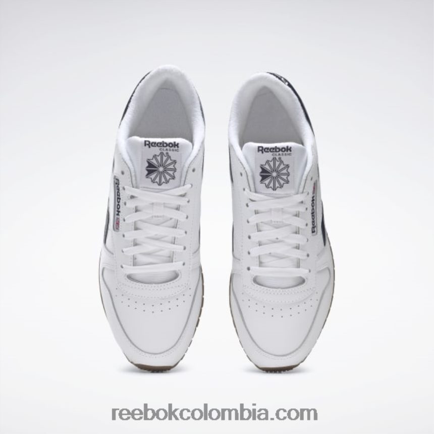 ftwr blanco/vector azul marino zapatos de cuero clasicos Reebok D260LP49