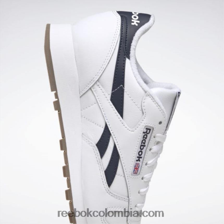 ftwr blanco/vector azul marino zapatos de cuero clasicos Reebok D260LP49