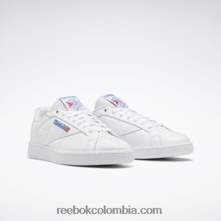 ftwr blanco/vector azul/vector rojo zapatos club c Reebok D260LP140