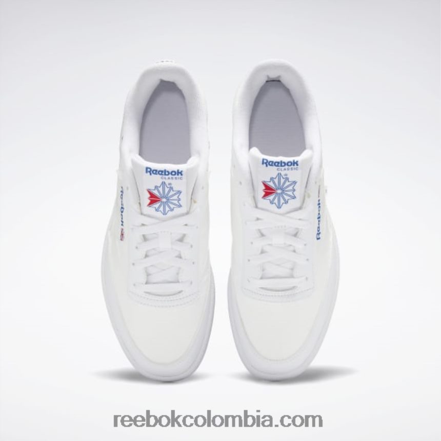 ftwr blanco/vector azul zapatos club c 85 x u Reebok D260LP452