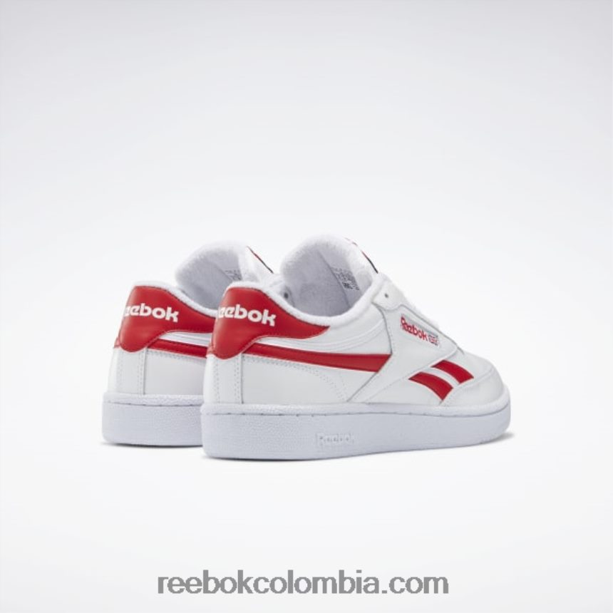 ftwr blanco/vector rojo club c venganza zapatos Reebok D260LP229