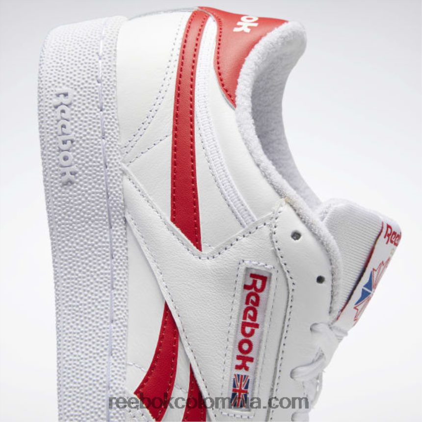 ftwr blanco/vector rojo club c venganza zapatos Reebok D260LP229