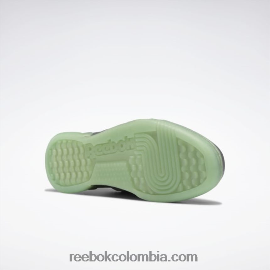 gris esencial/carbón/verde libre entrenamiento dc más zapatos de hombre Reebok D260LP182