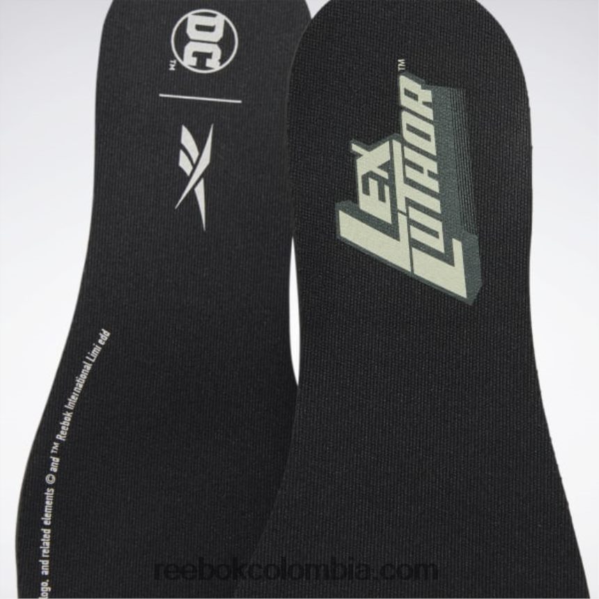 gris esencial/carbón/verde libre entrenamiento dc más zapatos de hombre Reebok D260LP182