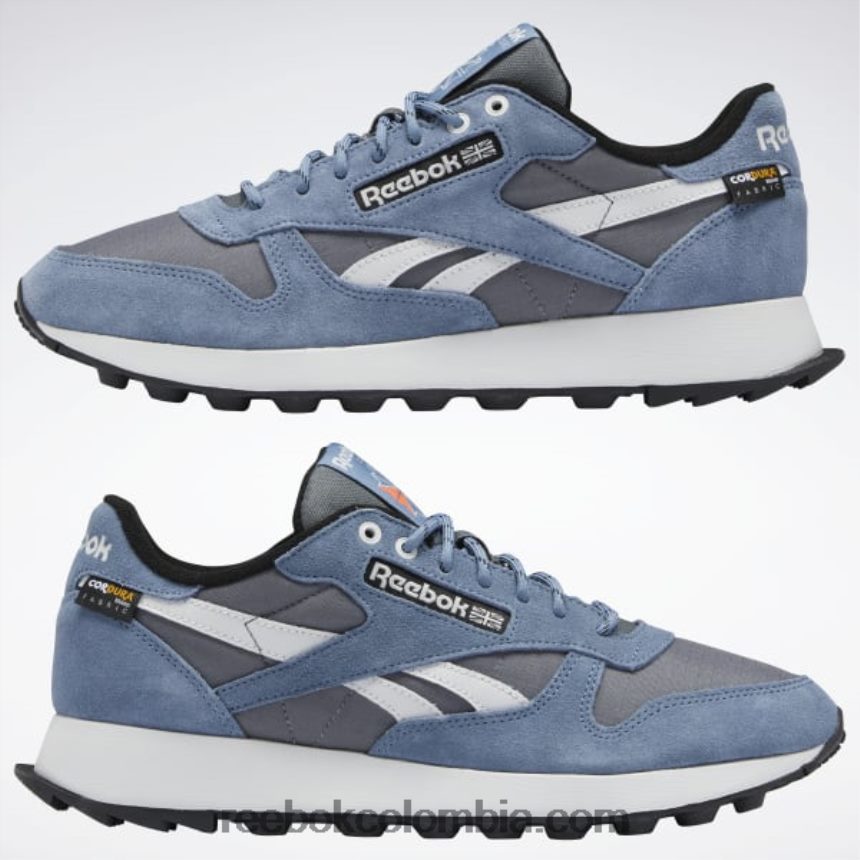 gris frío 6/azul pizarra/núcleo negro zapatos de cuero clasicos Reebok D260LP39