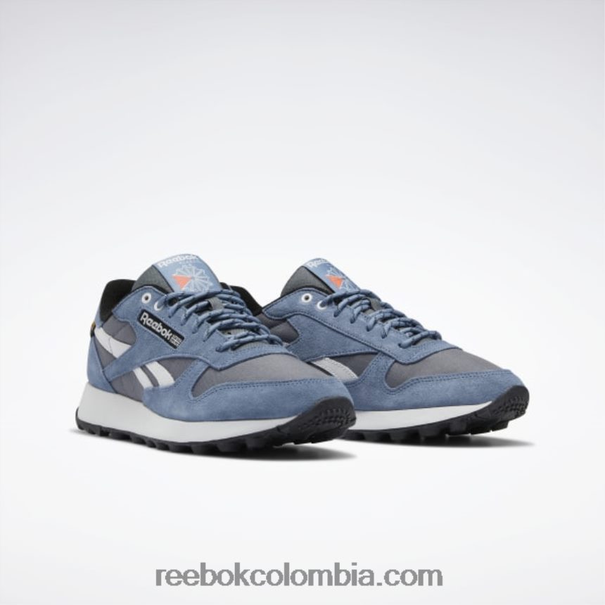 gris frío 6/azul pizarra/núcleo negro zapatos de cuero clasicos Reebok D260LP39