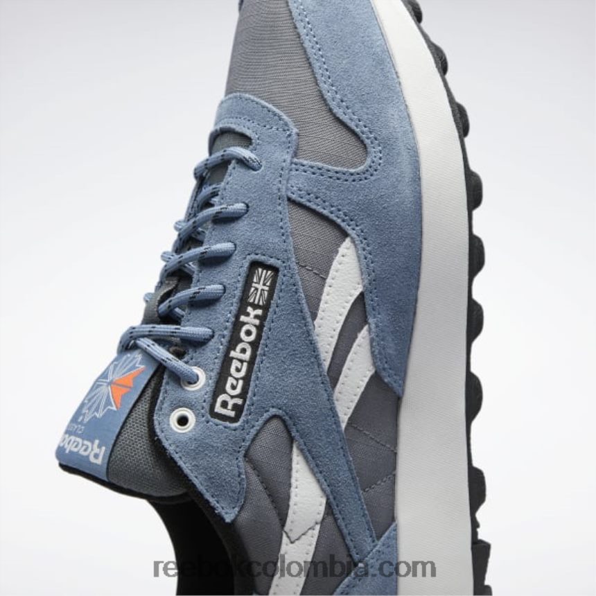 gris frío 6/azul pizarra/núcleo negro zapatos de cuero clasicos Reebok D260LP39