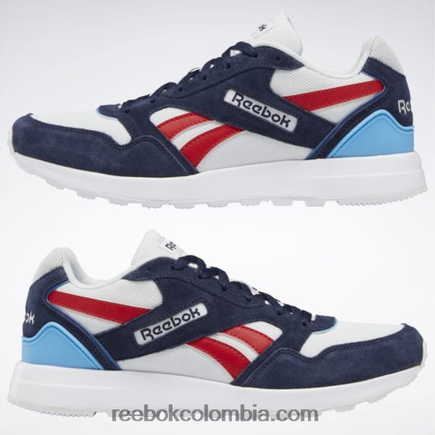 gris frío/azul marino vectorial/aguamarina radiante zapatos gl 1000 Reebok D260LP336