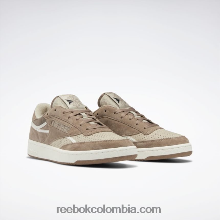 gris pardo/beige moderno/tiza zapatos vintage club c 85 Reebok D260LP130