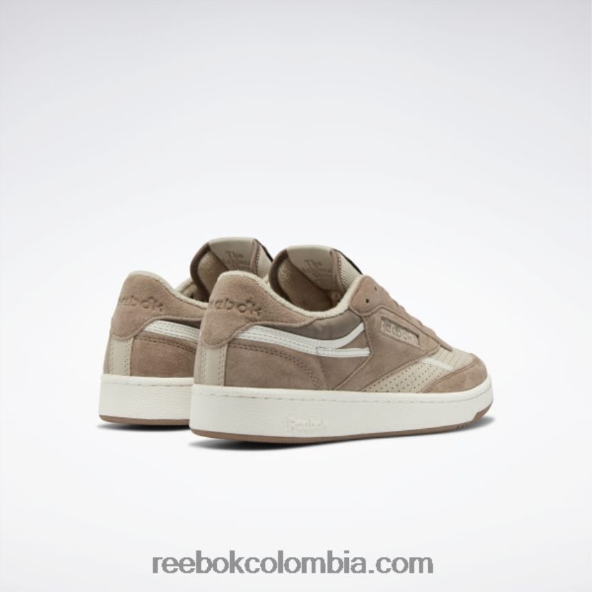 gris pardo/beige moderno/tiza zapatos vintage club c 85 Reebok D260LP130
