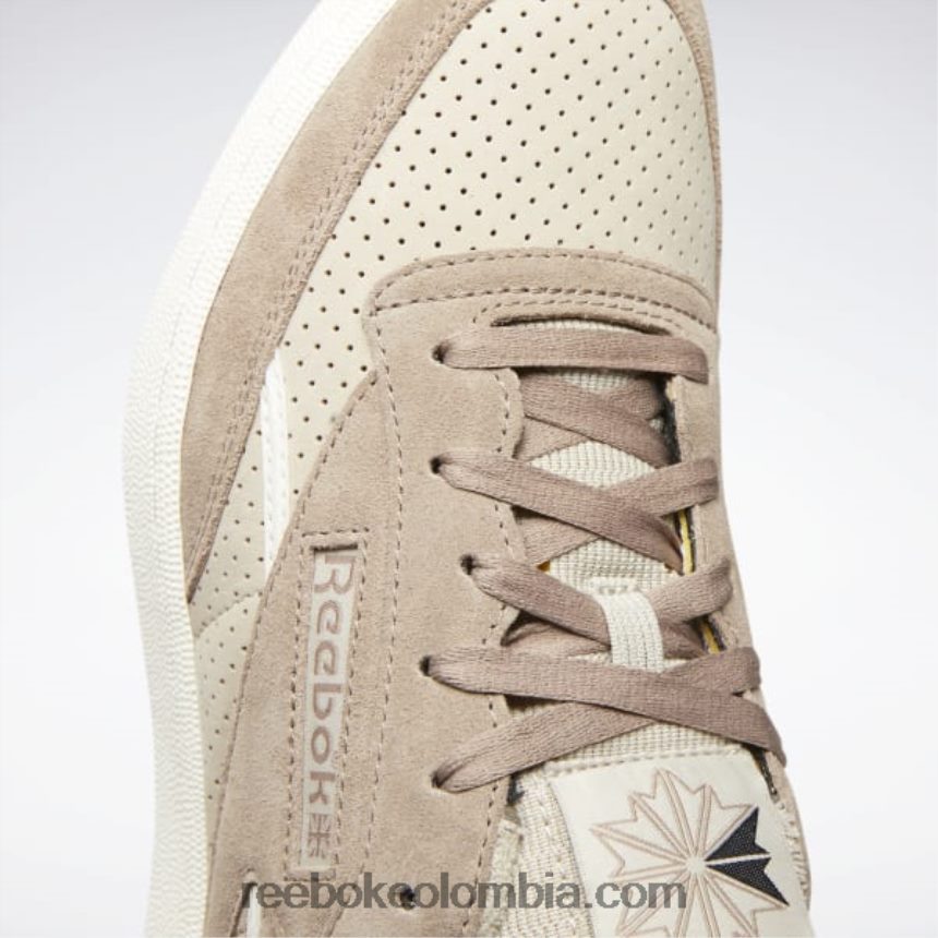 gris pardo/beige moderno/tiza zapatos vintage club c 85 Reebok D260LP130
