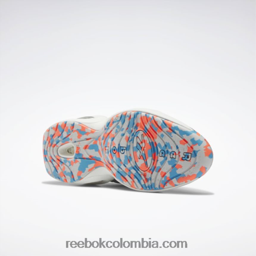 gris puro 2/tiza/núcleo negro pregunta zapatos bajos de baloncesto Reebok D260LP36