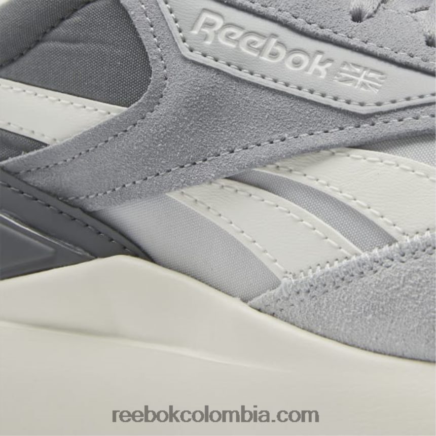 gris puro 4/tiza/gris frio 6 zapatos clásicos de cuero legacy az Reebok D260LP133