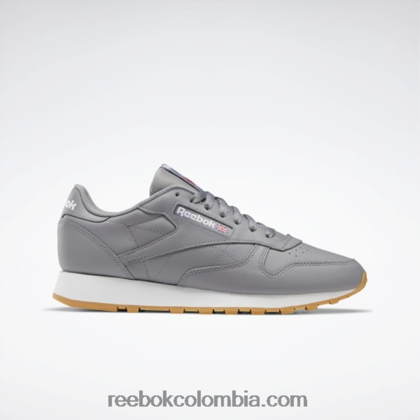 gris puro 5/ftwr blanco/reebok rubber gum-03 zapatos de cuero clasicos Reebok D260LP148
