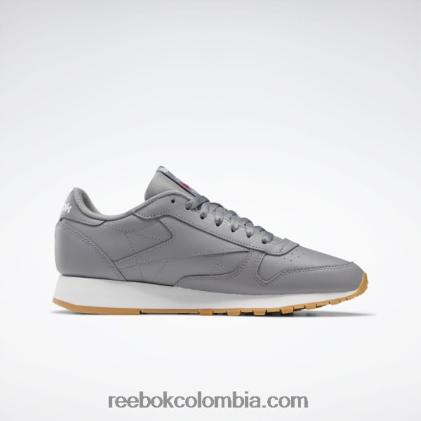 gris puro 5/ftwr blanco/reebok rubber gum-03 zapatos de cuero clasicos Reebok D260LP148