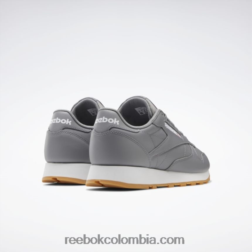 gris puro 5/ftwr blanco/reebok rubber gum-03 zapatos de cuero clasicos Reebok D260LP148