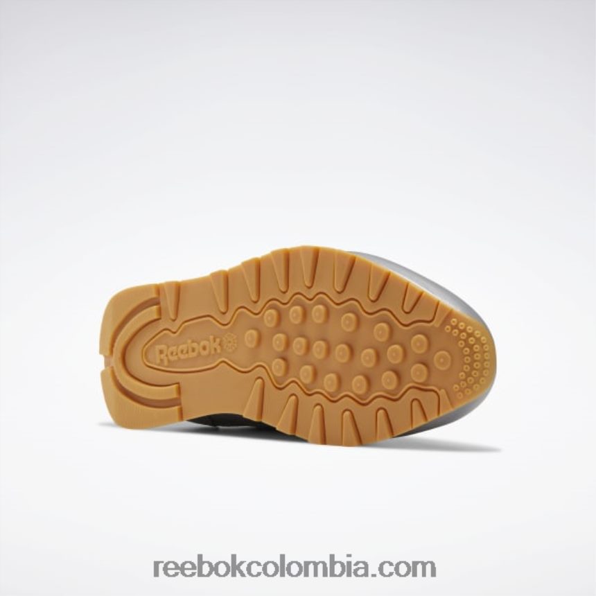 gris puro 5/ftwr blanco/reebok rubber gum-03 zapatos de cuero clasicos Reebok D260LP148