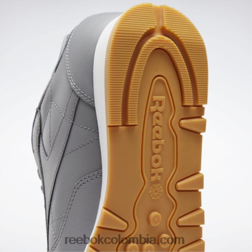 gris puro 5/ftwr blanco/reebok rubber gum-03 zapatos de cuero clasicos Reebok D260LP148