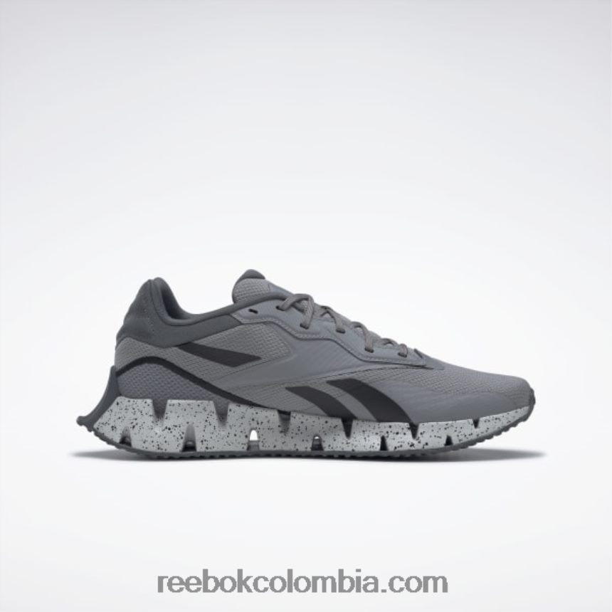 gris puro 5/gris puro 7/núcleo negro Zig Dynamica 4 zapatos Reebok D260LP220