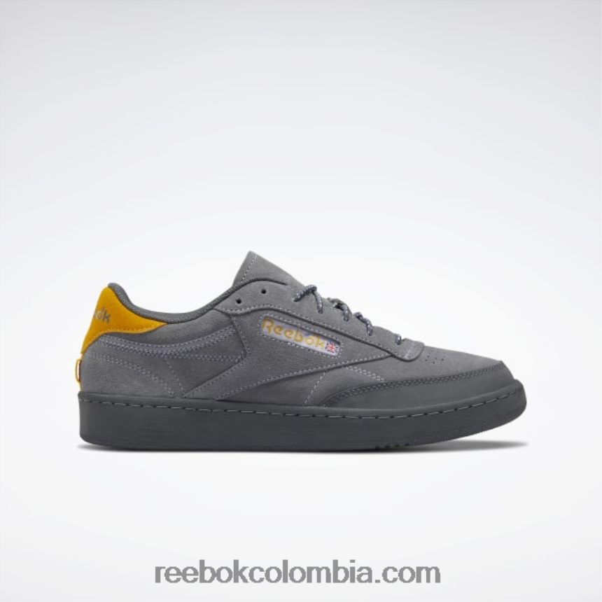 gris puro 6/gris puro 7/resplandor lila zapatos club c 85 Reebok D260LP384
