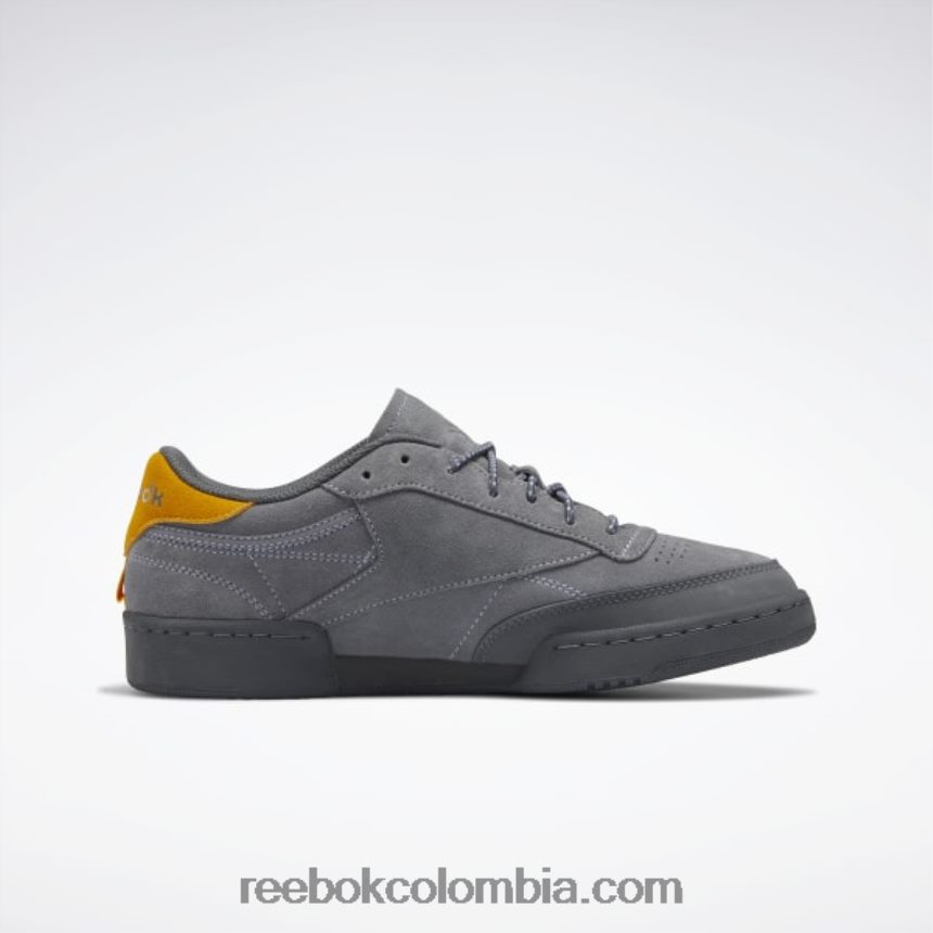 gris puro 6/gris puro 7/resplandor lila zapatos club c 85 Reebok D260LP384