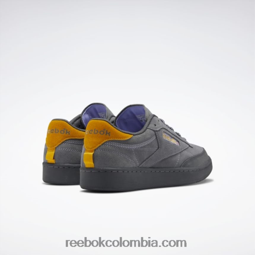 gris puro 6/gris puro 7/resplandor lila zapatos club c 85 Reebok D260LP384