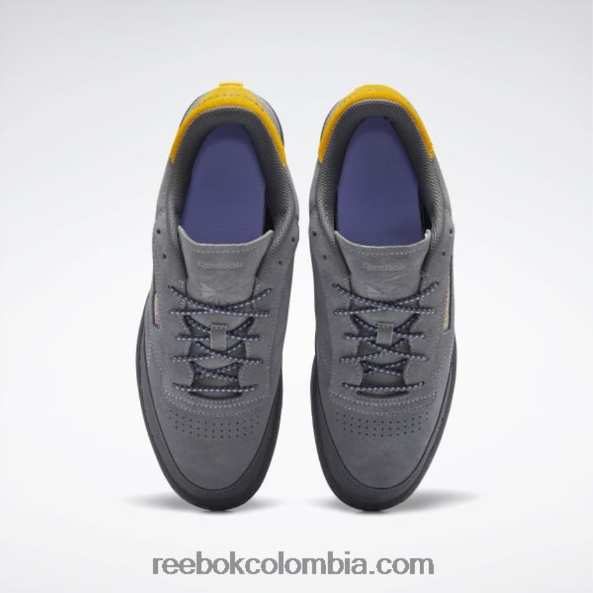 gris puro 6/gris puro 7/resplandor lila zapatos club c 85 Reebok D260LP384