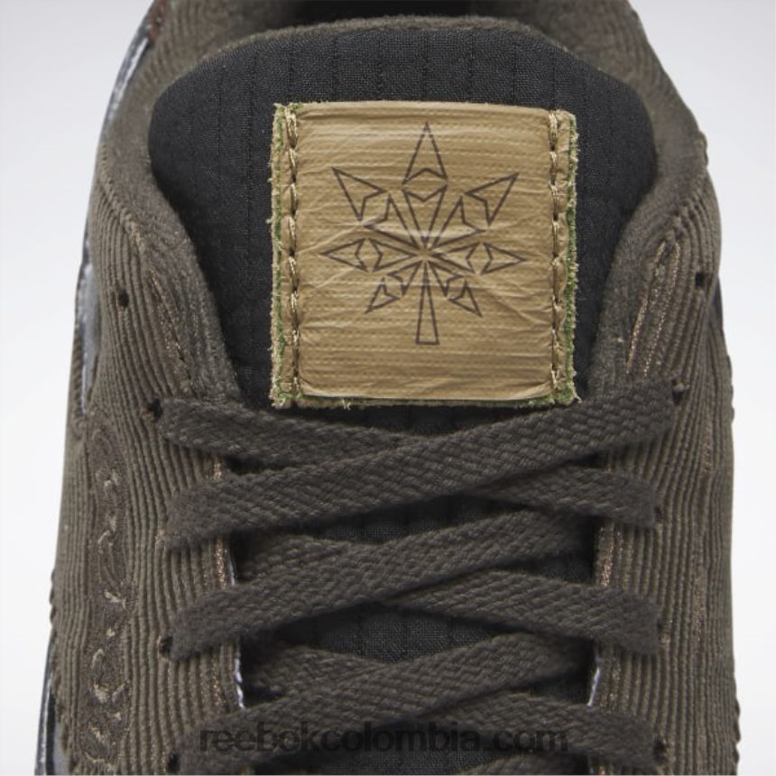 lechada f23/tierra exuberante/índigo ahumado zapatos de cuero clasicos Reebok D260LP643