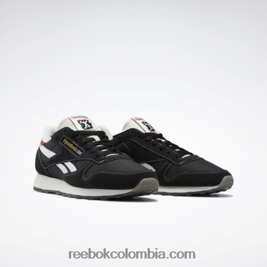 núcleo negro/ftwr blanco/vector rojo zapatos de cuero clasicos Reebok D260LP530