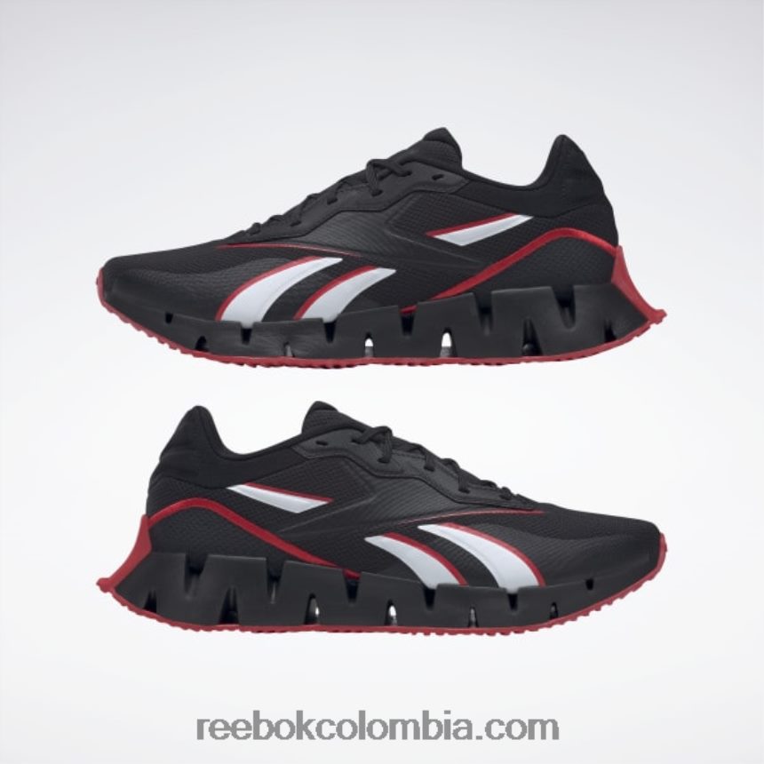 núcleo negro/vector rojo/vector azul Zig Dynamica 4 zapatos Reebok D260LP199