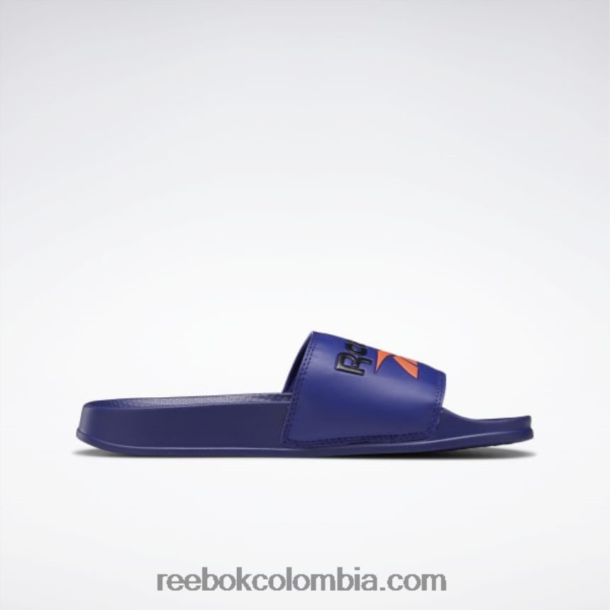 negrita violeta/naranja llamarada/núcleo negro diapositiva clásica Reebok D260LP399