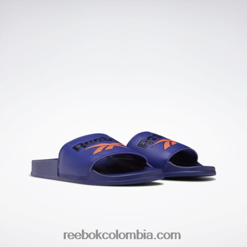 negrita violeta/naranja llamarada/núcleo negro diapositiva clásica Reebok D260LP399