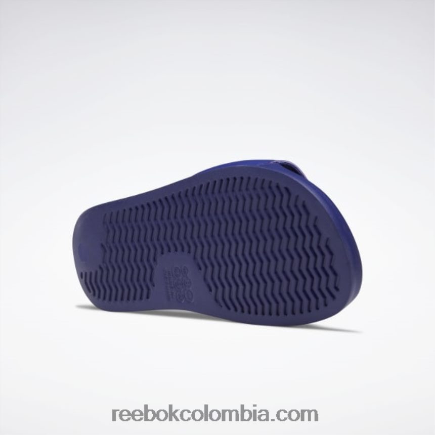 negrita violeta/naranja llamarada/núcleo negro diapositiva clásica Reebok D260LP399