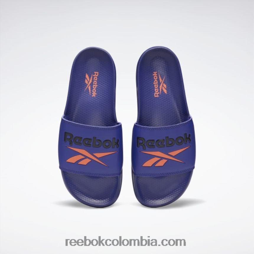 negrita violeta/naranja llamarada/núcleo negro diapositiva clásica Reebok D260LP399