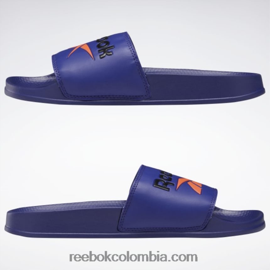 negrita violeta/naranja llamarada/núcleo negro diapositiva clásica Reebok D260LP399