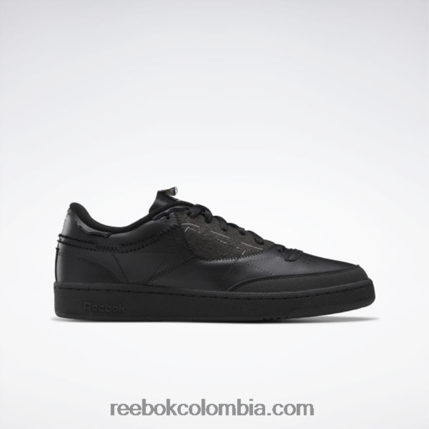 negro/blanco ftwr maison margiela club c memoria de zapatos Reebok D260LP332