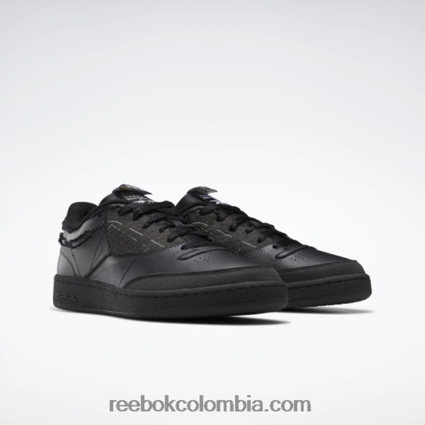 negro/blanco ftwr maison margiela club c memoria de zapatos Reebok D260LP332